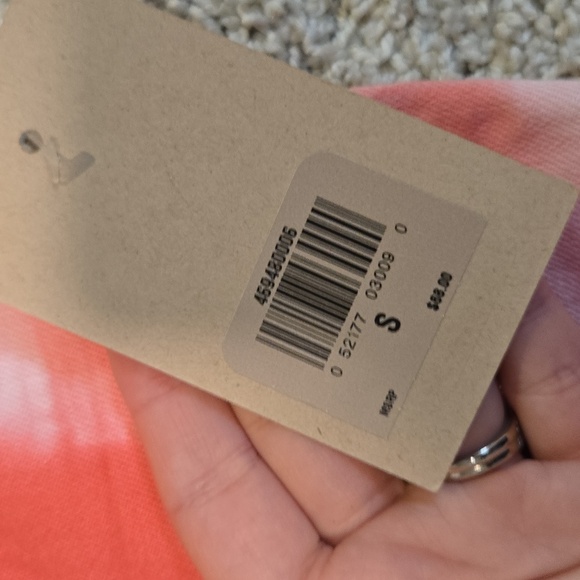 Levis Pink Tye Dye Denim Vest - Picture 2 of 2